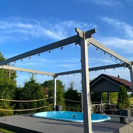 Сasa de vacaciones Fiolkowy Zakatek Z Basenem Stare Sady