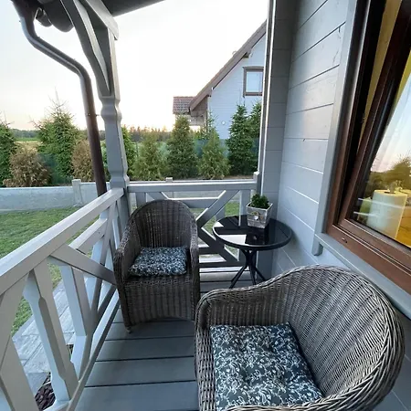 Сasa de vacaciones Fiolkowy Zakatek Z Basenem Stare Sady